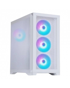 Корпус HAFF Glory Mini Air mATX без БП White Haff