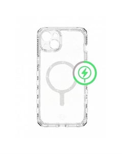 Чехол-накладка SUPREME R SPARK MagSafe для iPhone 15 Plus, прозрачный Itskins