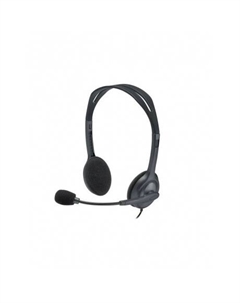 Наушники H111 темно-серый (981-000594) Logitech