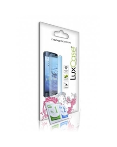 Стекло гибридное 3D LuxCase для Xiaomi 12 Pro, Черная рамка, Прозрачное, Front, 0,15 мм 83271 Luxcase