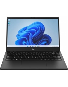 Ноутбук IRU Planio 14ING N-series N100 8Gb SSD512Gb Intel UHD Graphics 14" IPS FHD Win11Pro 64 black (2059101) Iru