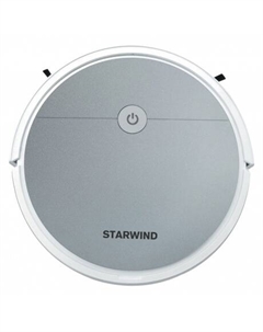 Робот-пылесос Starwind SRV4570 15Вт, сухая и влажная уборка, серебристый/белый
