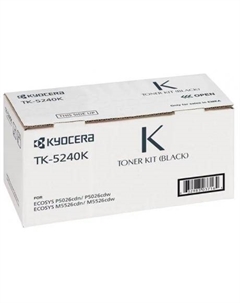 Картридж Kyocera TK-5240K (1T02R70NL0) для Kyocera P5026cdn/cdw, M5526cdn/cdw, черный