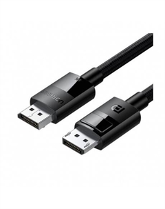 Кабель UGREEN DP114 (80392) DP 1.4 Male to Male Plastic Case Braided Cable. 2 м. черный Ugreen