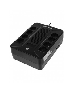 Источник бесперебойного питания Smartwatt Safe Pro LCD 360Вт 600ВА черный