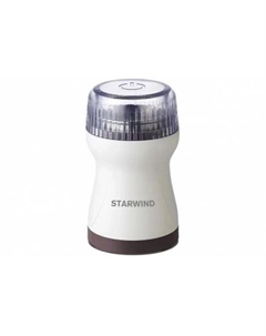 Кофемолка Starwind SGP4422 200Вт сист.помол.:ротац.нож вместим.:40гр белый/коричневый