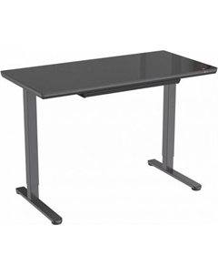 Стол для компьютера подъёмный столешница стекло черный каркас черный (CS-EGD-BBK) Cactus
