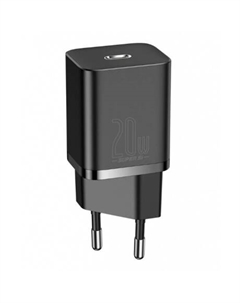 Сетевое зарядное устройство Baseus Super Si 20W EU Black (TZCCSUP-B01)