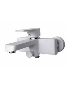 Смеситель для ванны с душем D&K Berlin.Steinbeis короткий излив белый (DA1433226) D&k