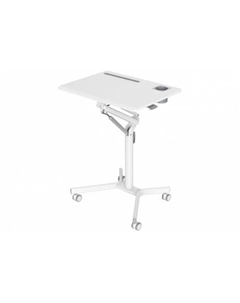 Стол для ноутбука VM-FDS101B столешница МДФ белый 70x52x105см (CS-FDS101WWT) Cactus