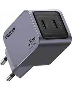 Сетевое зарядное устройство Ugreen X707 Space Gray (35008)