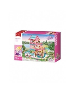 Конструктор "Розовая мечта.Вилла в китайском стиле" Sluban