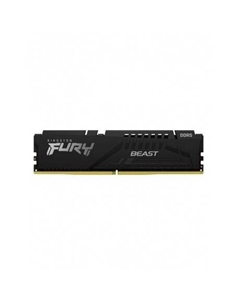 Память оперативная DDR5 Kingston FURY Beast Black XMP CL40 64Gb PC41600, 5200Mhz, (KF552C40BBK2-64)