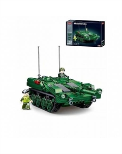 Конструктор "Танк" 692 детали в коробке Sluban