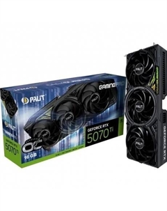 Видеокарта Palit RTX5070Ti GAMINGPRO OC 16GB GDDR7 (NE7507TS19T2-GB2031A)
