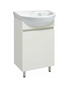 Тумба под раковину Runo белая (под умывальник Манго 40 ) Лада 40 (00-00001194)