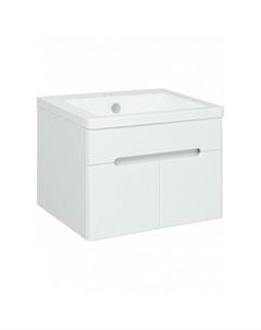 Тумба под раковину Runo подвесная 2 двери (под умывальник Omega 60) Парма 60 (00-00001037)