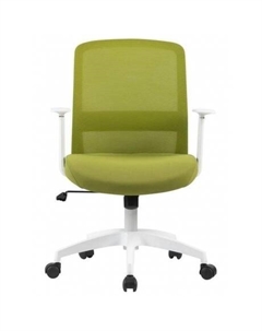 Кресло CS-WMC333-GN салатовый сиденье салатовый сетка/ткань низк.спин. крестов. пластик пластик белый Cactus