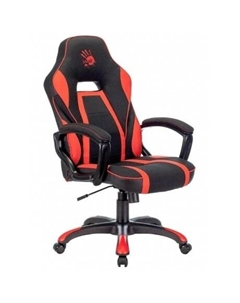 Кресло игровое Bloody GC-250 черный/красный эко.кожа/ткань крестов. A4tech