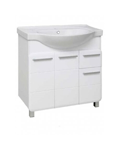 Тумба под раковину Runo (под умывальник Erica 80) Эрика 80 (УТ000003319)