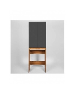 Шкаф VIANT "Бостон" разборный для с\м графит 380х645х1900 (VBOS645G-SHSM) Viant