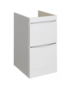 Тумба под раковину Runo (под умывальник Гамма 105 лайт левое/ правое крыло) Орион 45 (00-00000145)