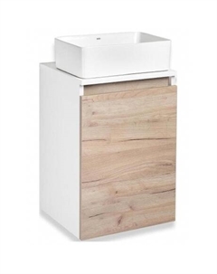 Тумба под раковину Runo крафт дуб Бари 40 (00-00001372)