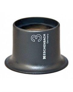 Лупа техническая часовая плосковыпуклая Watchmaker's 3x, 25 мм Eschenbach