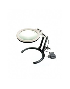 Лупа настольная 2/5x, 120 мм, складная, с подсветкой (10 LED) MG3B-1C Kromatech