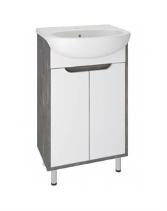 Тумба под раковину Runo железный камень (под умывальник Уют 50) Эко 50 (00-00001337)