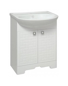 Тумба под раковину Runo (под умывальник Уют 60) Авила 60 (00000001045)