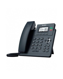 VoIP-телефон Yealink SIP-T31P without PSU черный