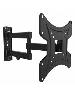 Кронштейн для телевизора FL3S черный 20"-48" макс.15кг настенный поворотно-выдвижной и наклонный Buro