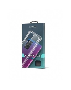 Чехол Bumper Case для Apple iPhone 15 Plus прозрачный Borasco