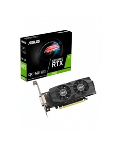 Видеокарта Asus NVIDIA GeForce RTX3050-O6G-LP-BRK