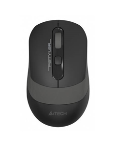 Мышь Fstyler FG10S черный/серый silent беспроводная USB (4but) A4tech