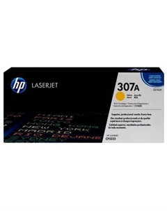 Картридж HP CE742A для HP CLJ CP5225, желтый Hp