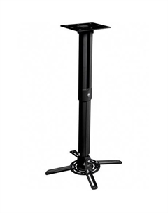 Кронштейн для проектора Buro PR05-B черный макс.13.6кг потолочный поворот и наклон