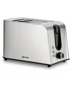 Тостер Vitek VT-1570 800Вт стальной