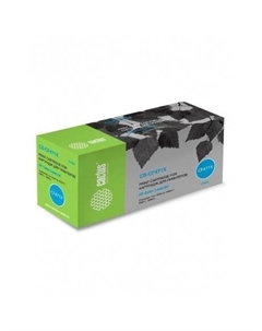 Картридж лазерный Cactus CS-CF471X голубой (23000стр.) для HP Color LJ Enterprise Flow M681dh/M681f/M682z