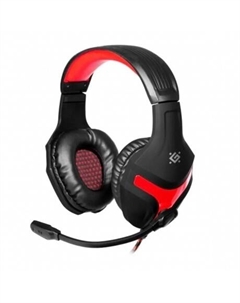 Наушники Black Fear (64710) Black/Red Defender