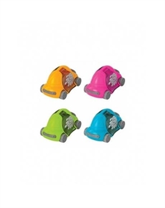 Точилка Машинка Юнландика, с контейнером, пластиковая, корпус ассорти (24 шт.) Юнландия