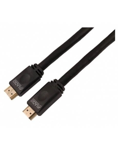 Кабель аудио-видео LAZSO WH-111 HDMI (m)/HDMI (m) 20м. Позолоченные контакты черный (WH-111(20M)) No name