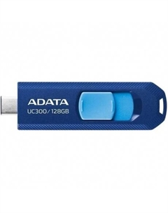 Флешка A-DATA 128GB (ACHO-UC300-128G-RNB/BU) UC300, USB 3.2/TypeC, синий/голубой Adata