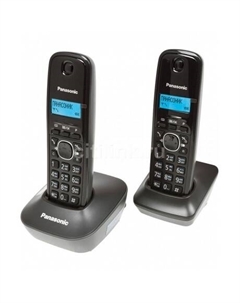 Радиотелефон Panasonic KX-TG1612RUH Grey
