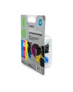 Картридж струйный CS-CB337 №141 многоцветный для HP DJ D4263/D4363/D5360/DJ J5783/J6413 (9мл) Cactus