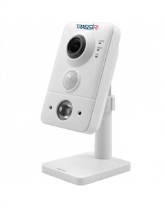 Камера видеонаблюдения IP Trassir TR-D7151IR1 1.4-1.4мм цв. корп.:белый