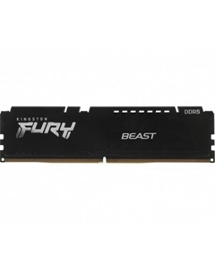 Оперативная память Kingston DDR5 DIMM FURY Beast Black 16Gb, 6800Mhz, [KF568C34BB-16] CL34