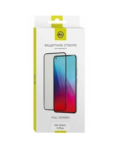 Стекло защитное Red Line для Itel Vision 5 Plus Full Screen tempered glass FULL GLUE черный Red line
