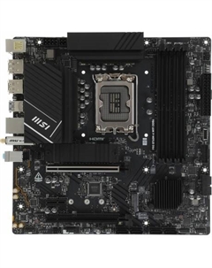 Материнская плата MSI PRO B760M-A WIFI, 4DDR5 Msi